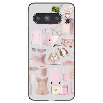 Picasee silikonowe czarne etui na Google Pixel 8 Pro - Glam Babe