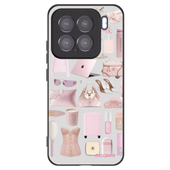 Picasee silikonowe czarne etui na Xiaomi 15 - Glam Babe