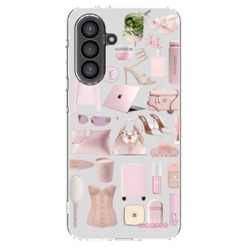 Picasee silikonowe przeźroczyste etui na Samsung Galaxy A56 5G A566B - Glam Babe
