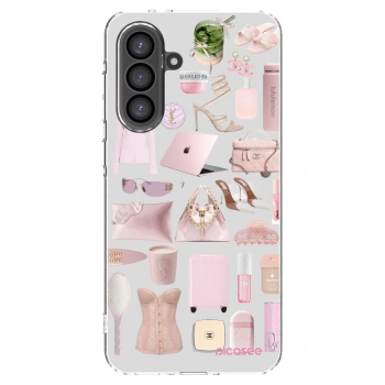 Picasee silikonowe przeźroczyste etui na Samsung Galaxy A36 5G - Glam Babe