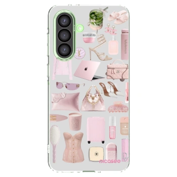 Picasee silikonowe przeźroczyste etui na Samsung Galaxy A26 5G A266B - Glam Babe