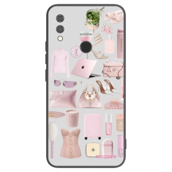 Picasee silikonowe czarne etui na Xiaomi Redmi Note 7 - Glam Babe