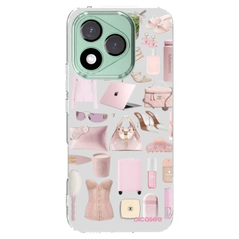 Picasee silikonowe przeźroczyste etui na Honor 400 Lite 5G - Glam Babe