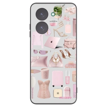 Picasee silikonowe czarne etui na Xiaomi Redmi A5 - Glam Babe