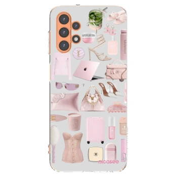 Picasee silikonowe przeźroczyste etui na Samsung Galaxy A13 5G - Glam Babe