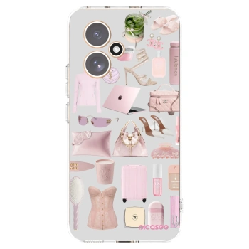 Picasee silikonowe przeźroczyste etui na Honor 400 5G - Glam Babe