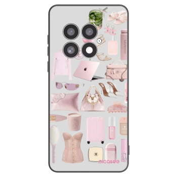 Picasee silikonowe czarne etui na OnePlus 13 5G - Glam Babe