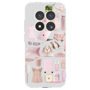Picasee silikonowe przeźroczyste etui na Xiaomi Redmi Note 15 Pro 4G - Glam Babe