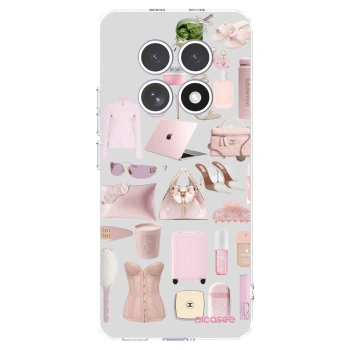 Picasee silikonowe przeźroczyste etui na Xiaomi Redmi Note 15 4G - Glam Babe