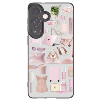 Picasee silikonowe czarne etui na Samsung Galaxy S26+ - Glam Babe