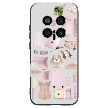 Picasee silikonowe czarne etui na Honor Magic8 Pro 5G - Glam Babe