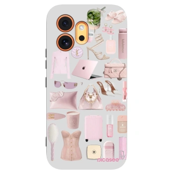 Picasee silikonowe czarne etui na Honor 600 - Glam Babe