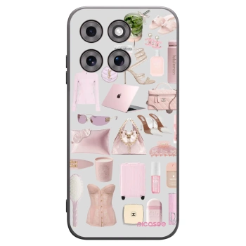 Picasee silikonowe czarne etui na Motorola Moto G77 - Glam Babe