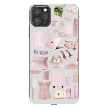 Picasee silikonowe przeźroczyste etui na Apple iPhone 11 Pro Max - Glam Babe