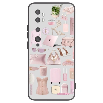 Picasee silikonowe czarne etui na Xiaomi Mi Note 10 (Pro) - Glam Babe