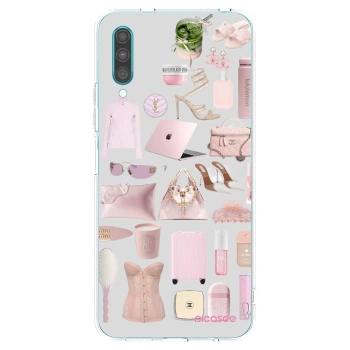 Picasee silikonowe przeźroczyste etui na Samsung Galaxy A30s A307F - Glam Babe