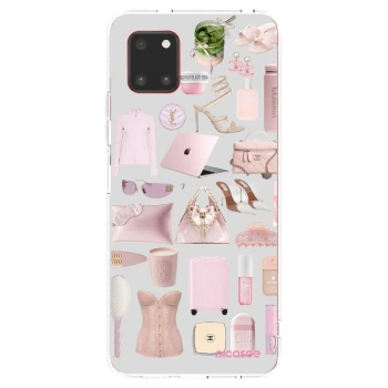 Picasee silikonowe przeźroczyste etui na Samsung Galaxy Note 10 Lite N770F - Glam Babe
