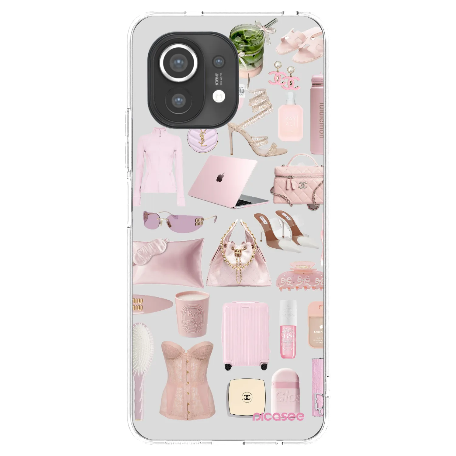 Picasee silikonowe przeźroczyste etui na Xiaomi Mi 11 - Glam Babe