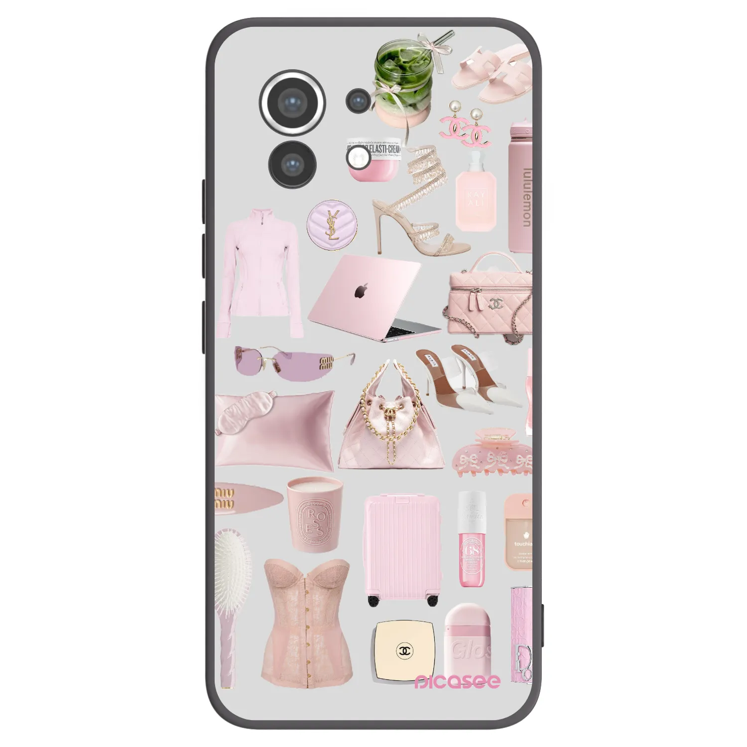 Picasee silikonowe czarne etui na Xiaomi Mi 11 - Glam Babe
