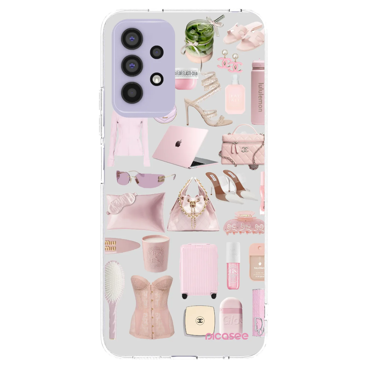 Picasee silikonowe przeźroczyste etui na Samsung Galaxy A32 4G SM-A325F - Glam Babe