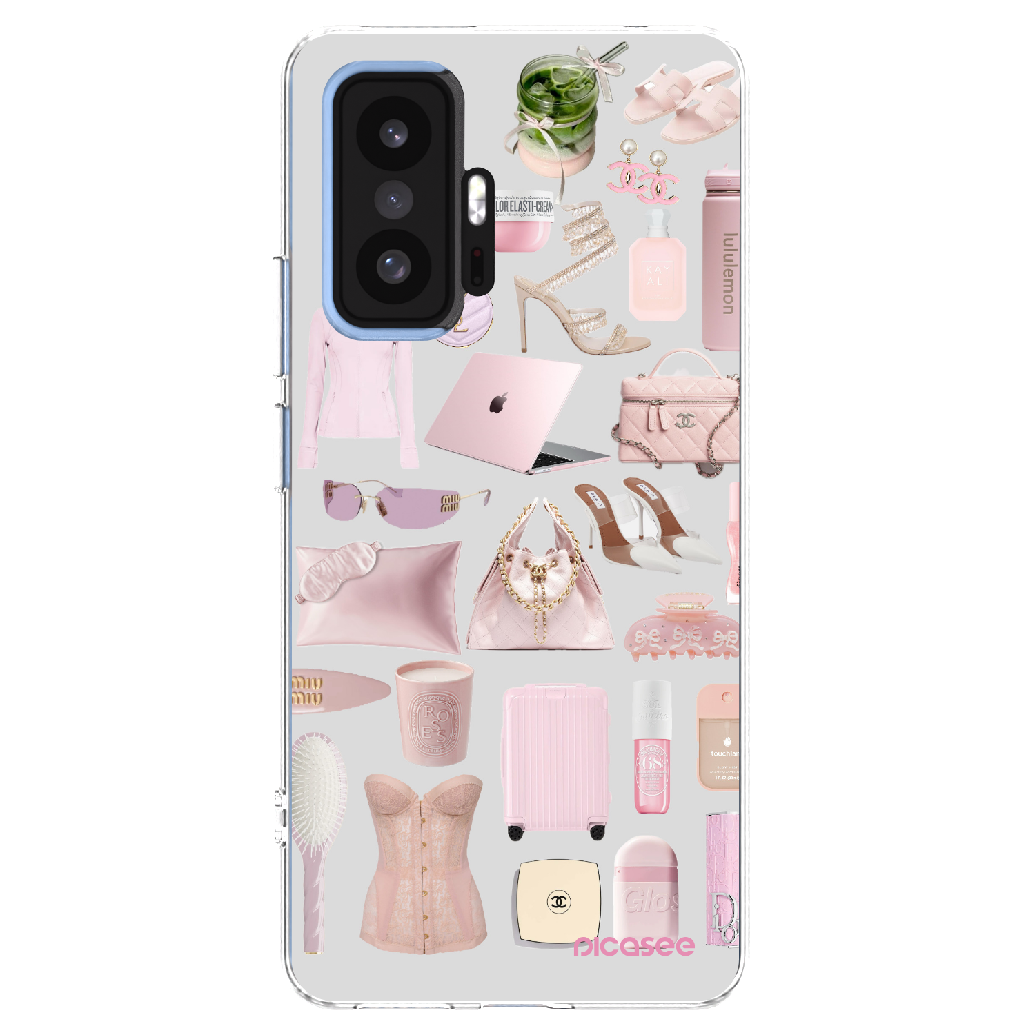Picasee silikonowe przeźroczyste etui na Xiaomi 11T Pro - Glam Babe