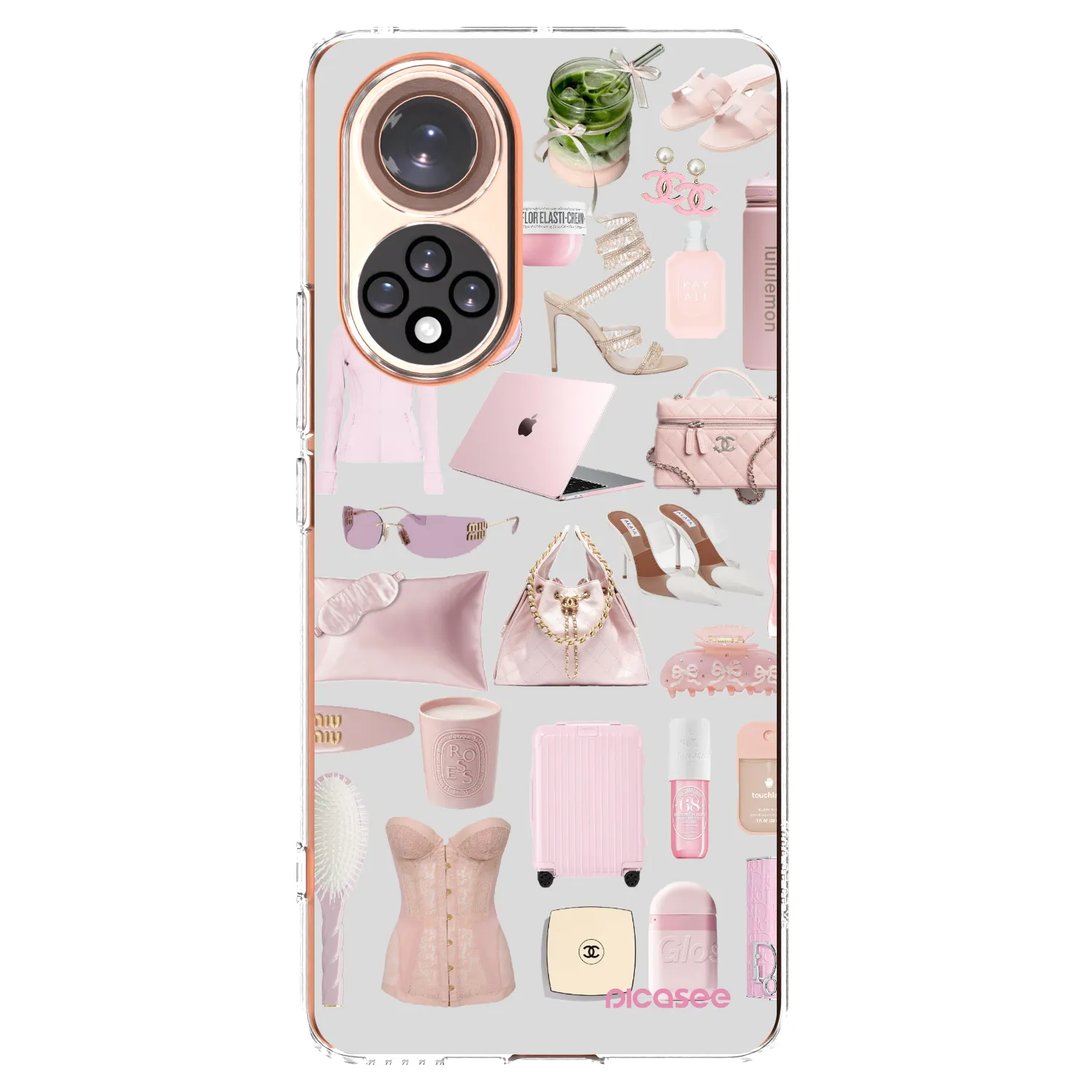 Picasee silikonowe przeźroczyste etui na Huawei Nova 9 - Glam Babe