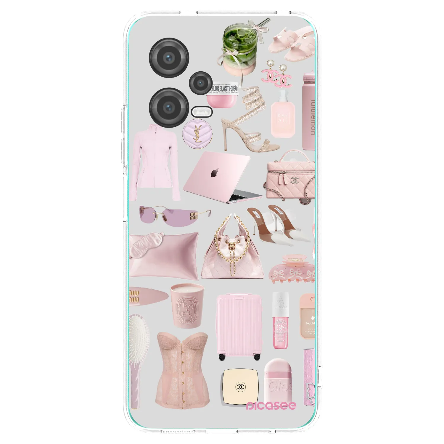Picasee silikonowe przeźroczyste etui na Xiaomi Poco X5 - Glam Babe
