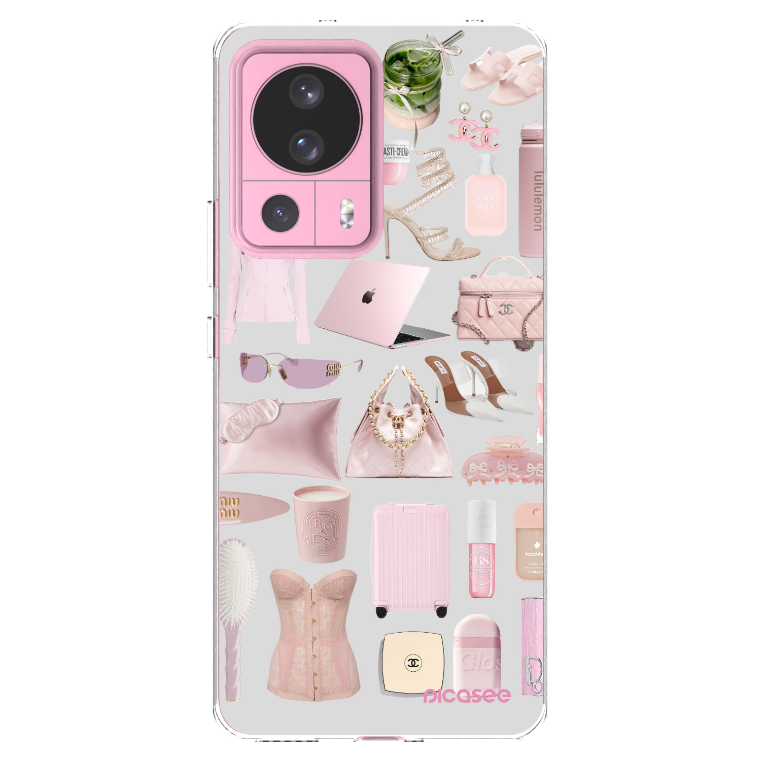 Picasee silikonowe przeźroczyste etui na Xiaomi 13 Lite - Glam Babe