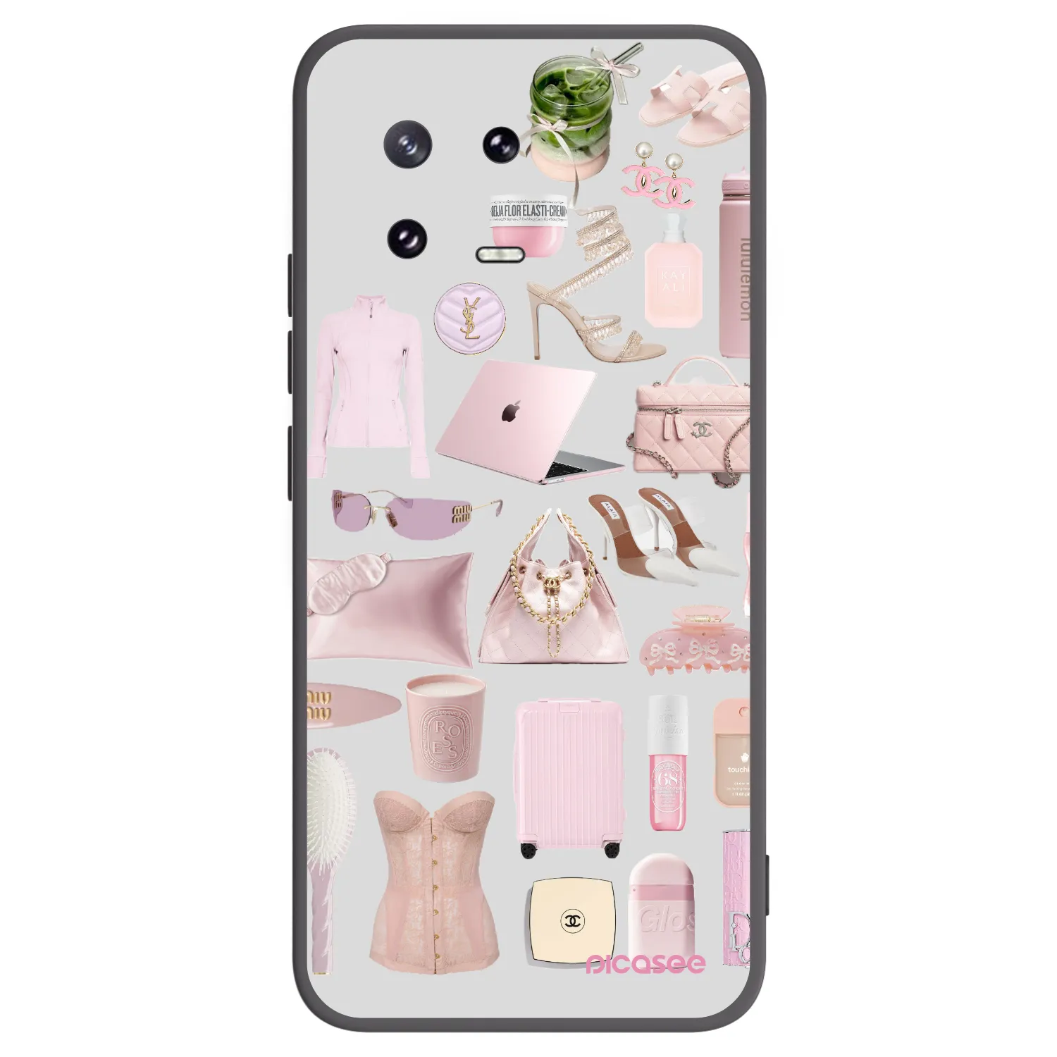 Picasee silikonowe czarne etui na Xiaomi 13 Pro - Glam Babe