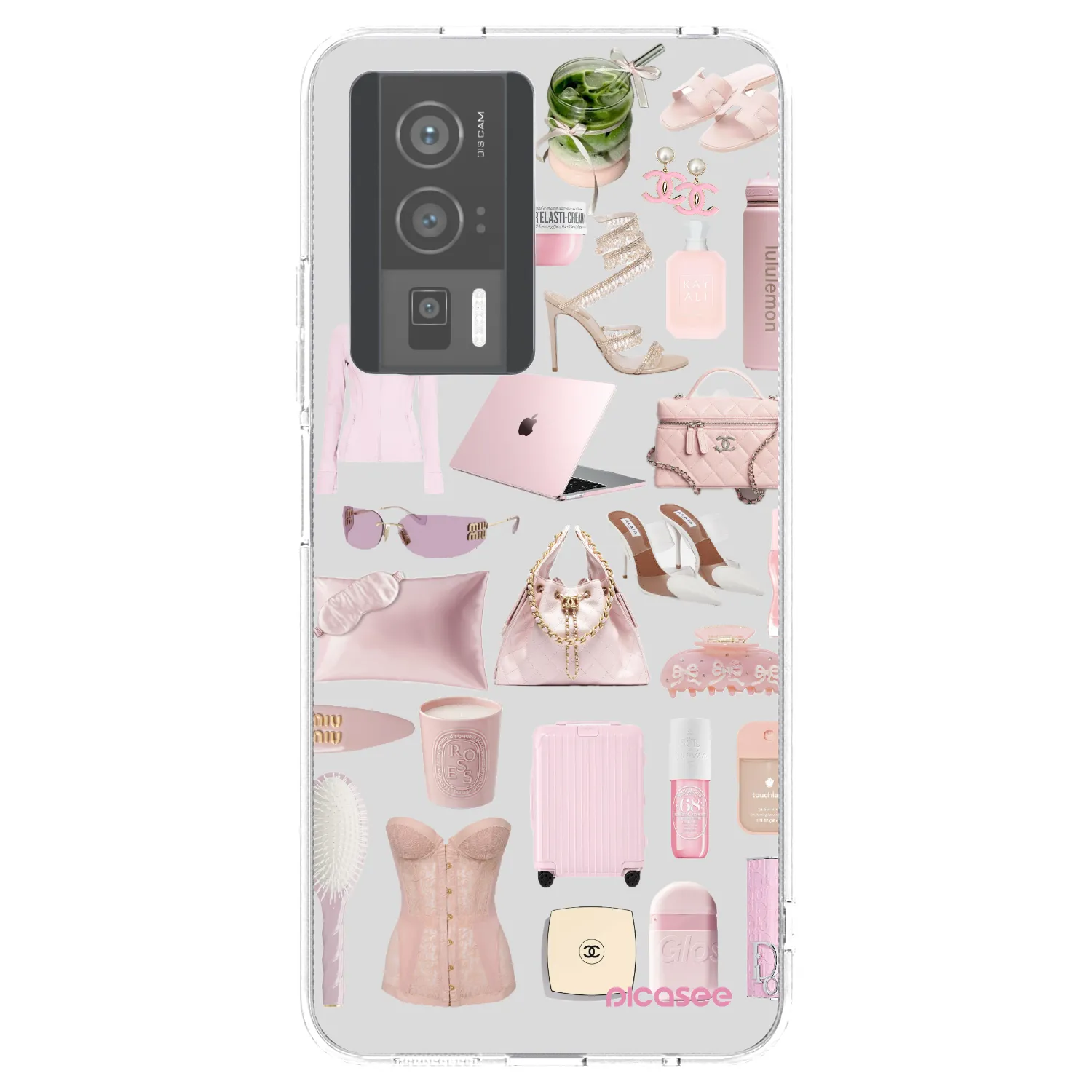 Picasee silikonowe przeźroczyste etui na Xiaomi Poco F5 Pro 5G - Glam Babe