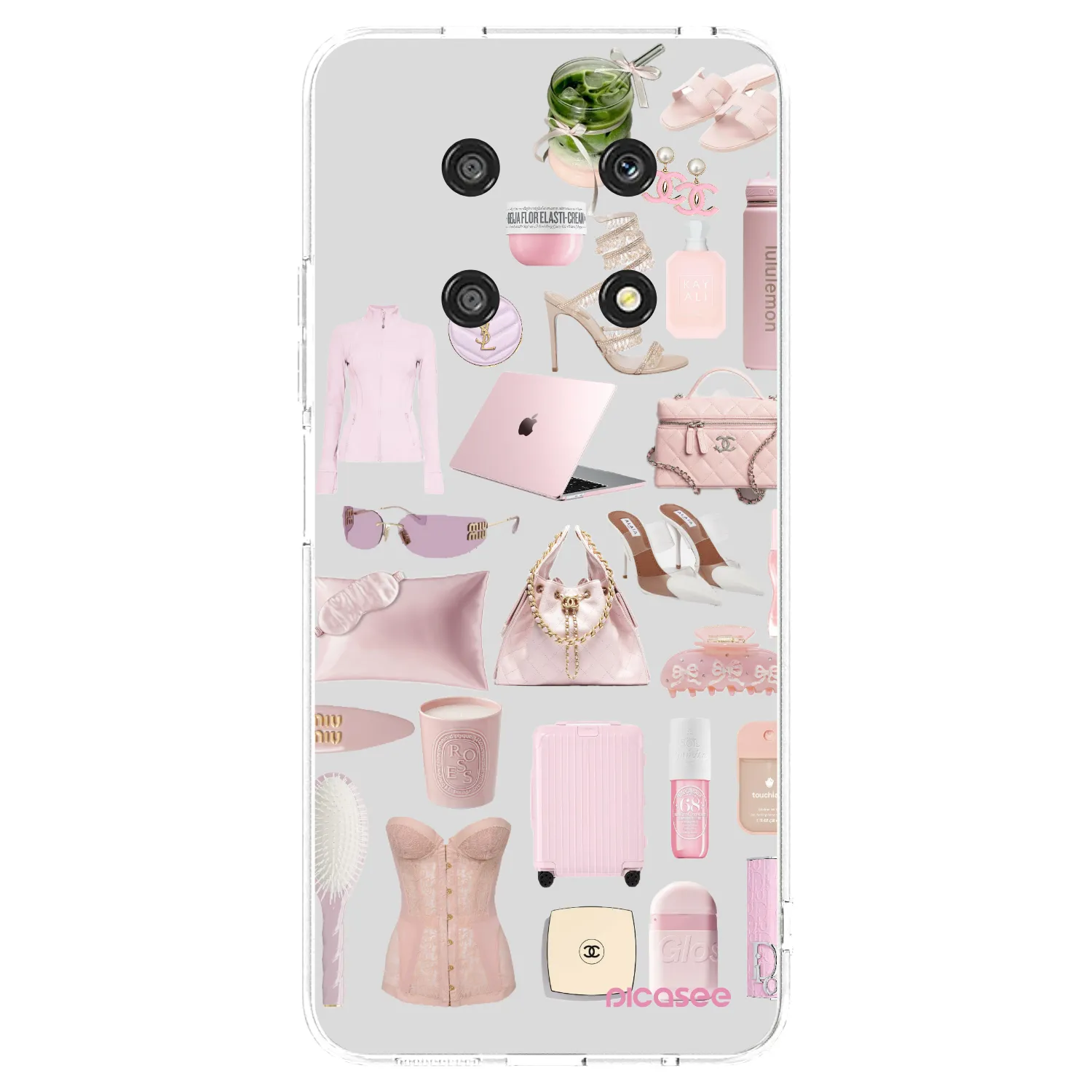 Picasee silikonowe przeźroczyste etui na Honor Magic4 Lite 5G - Glam Babe