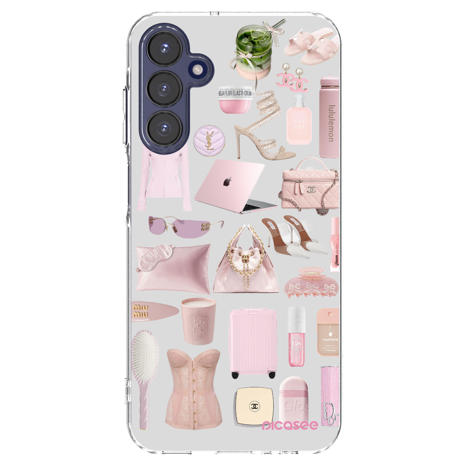 Picasee silikonowe przeźroczyste etui na Samsung Galaxy A15 A155F 4G - Glam Babe