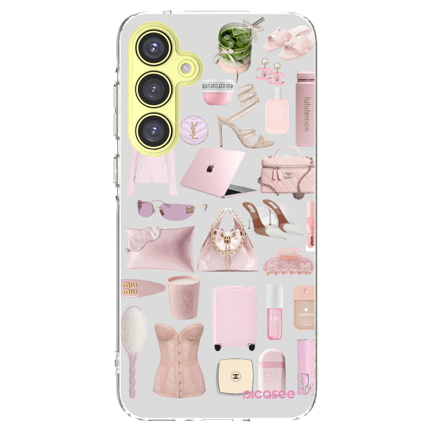 Picasee silikonowe przeźroczyste etui na Samsung Galaxy A35 5G A356B - Glam Babe