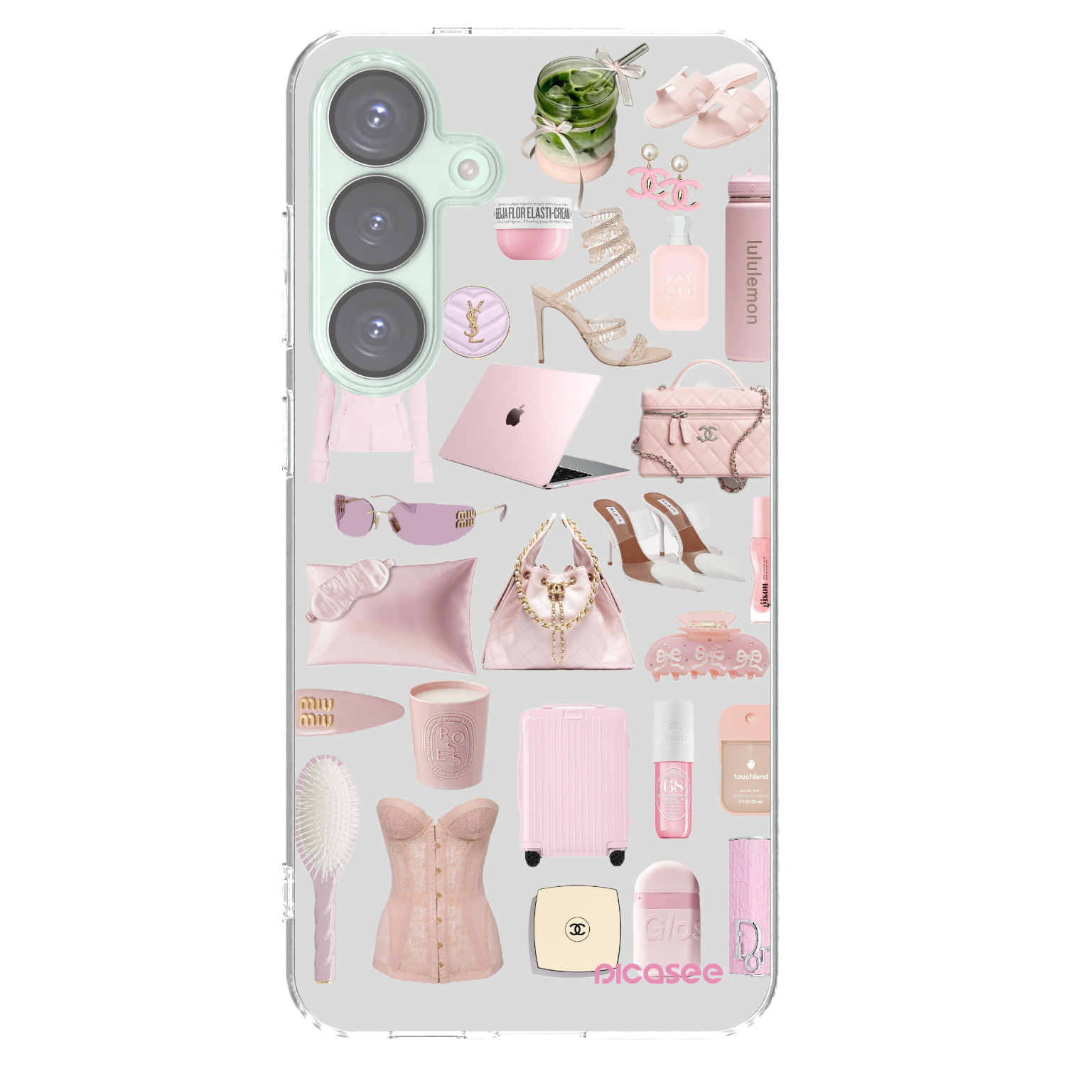 Picasee silikonowe przeźroczyste etui na Samsung Galaxy S25+ 5G - Glam Babe
