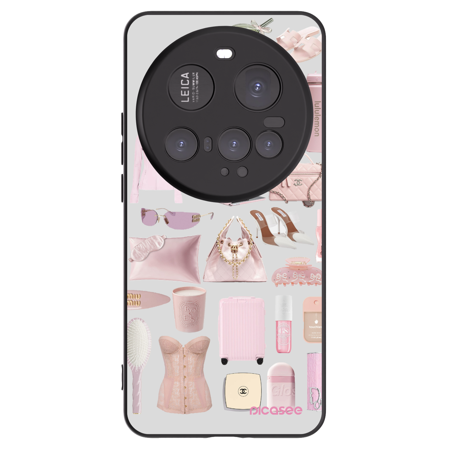 Picasee silikonowe czarne etui na Xiaomi 15 Ultra - Glam Babe