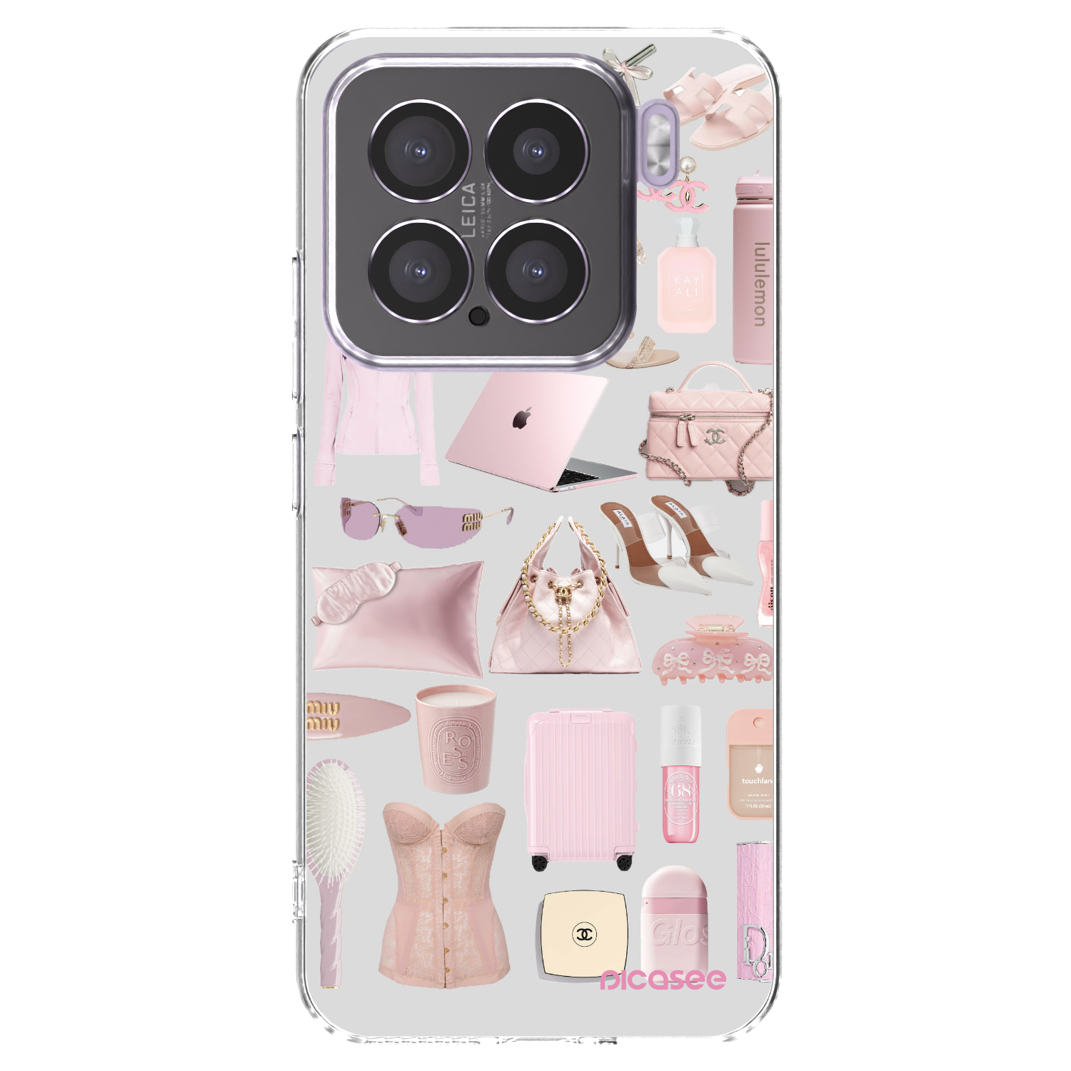 Picasee silikonowe przeźroczyste etui na Xiaomi 15 - Glam Babe