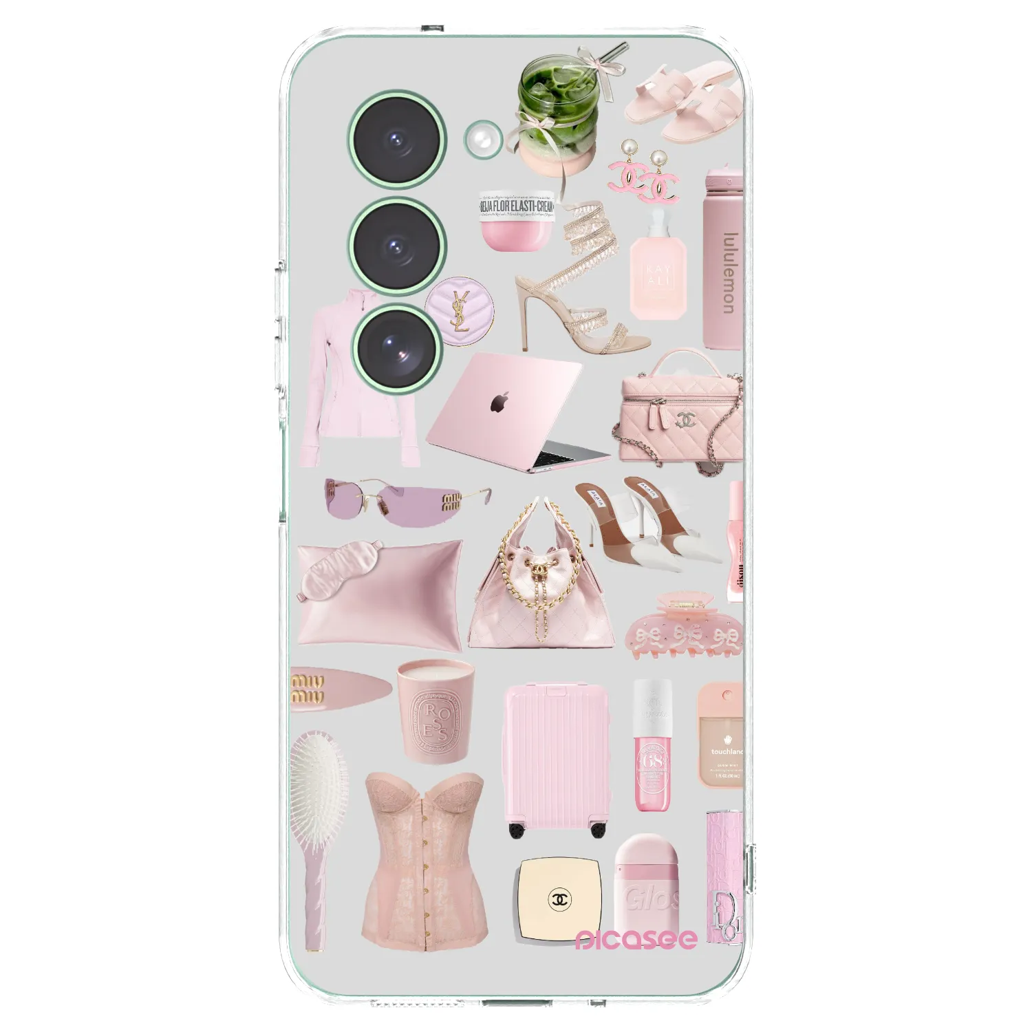 Picasee silikonowe przeźroczyste etui na Xiaomi Redmi 15 5G - Glam Babe