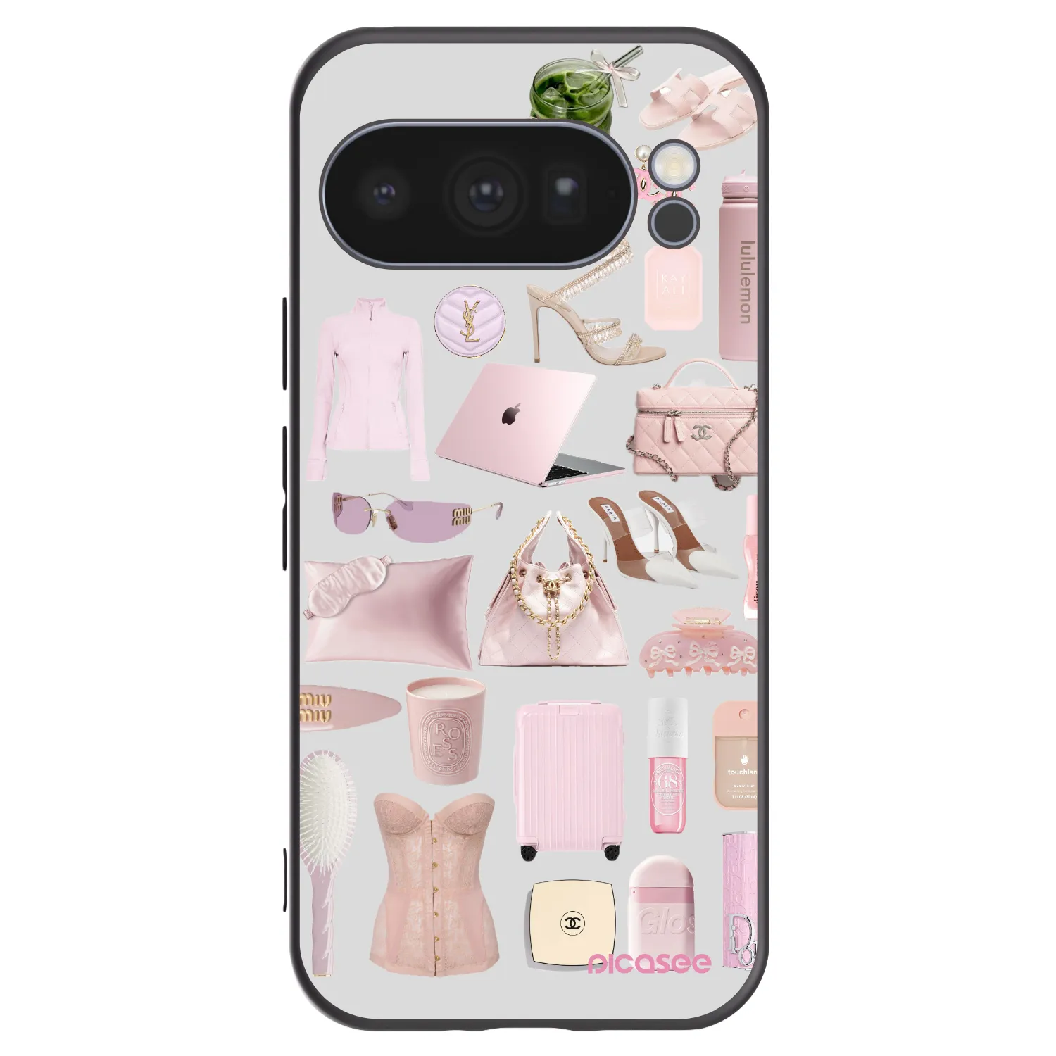 Picasee silikonowe czarne etui na Google Pixel 10 Pro - Glam Babe