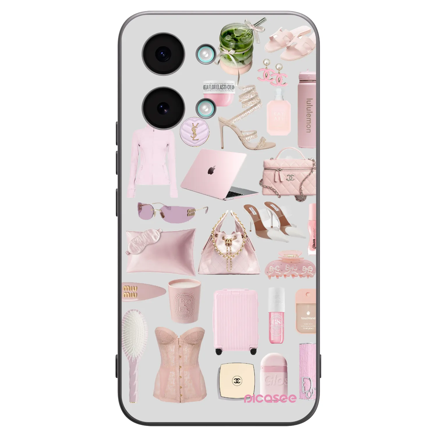 Picasee silikonowe czarne etui na Xiaomi Poco X8 Pro Max - Glam Babe