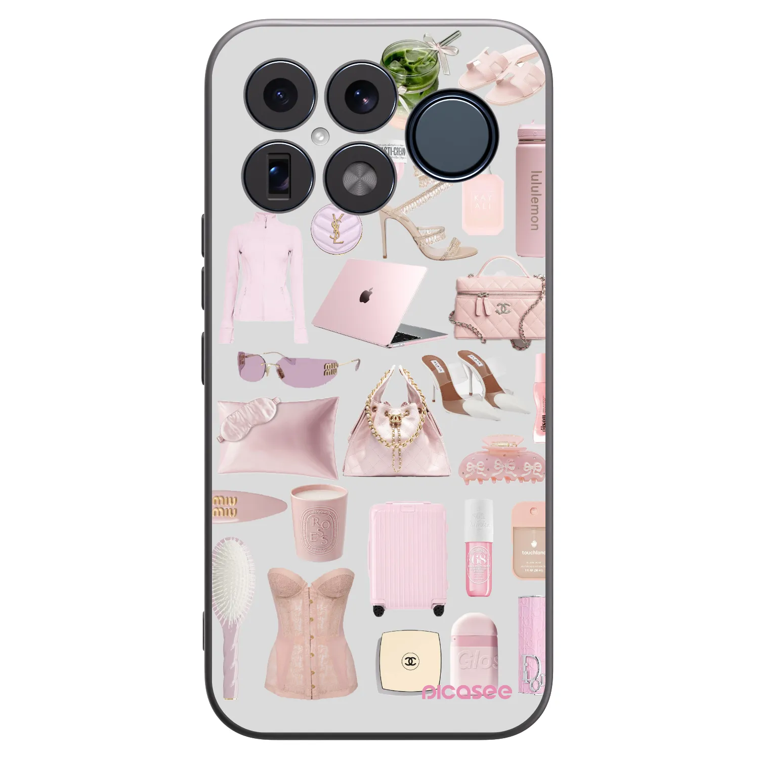 Picasee silikonowe czarne etui na Xiaomi Poco F8 Ultra - Glam Babe