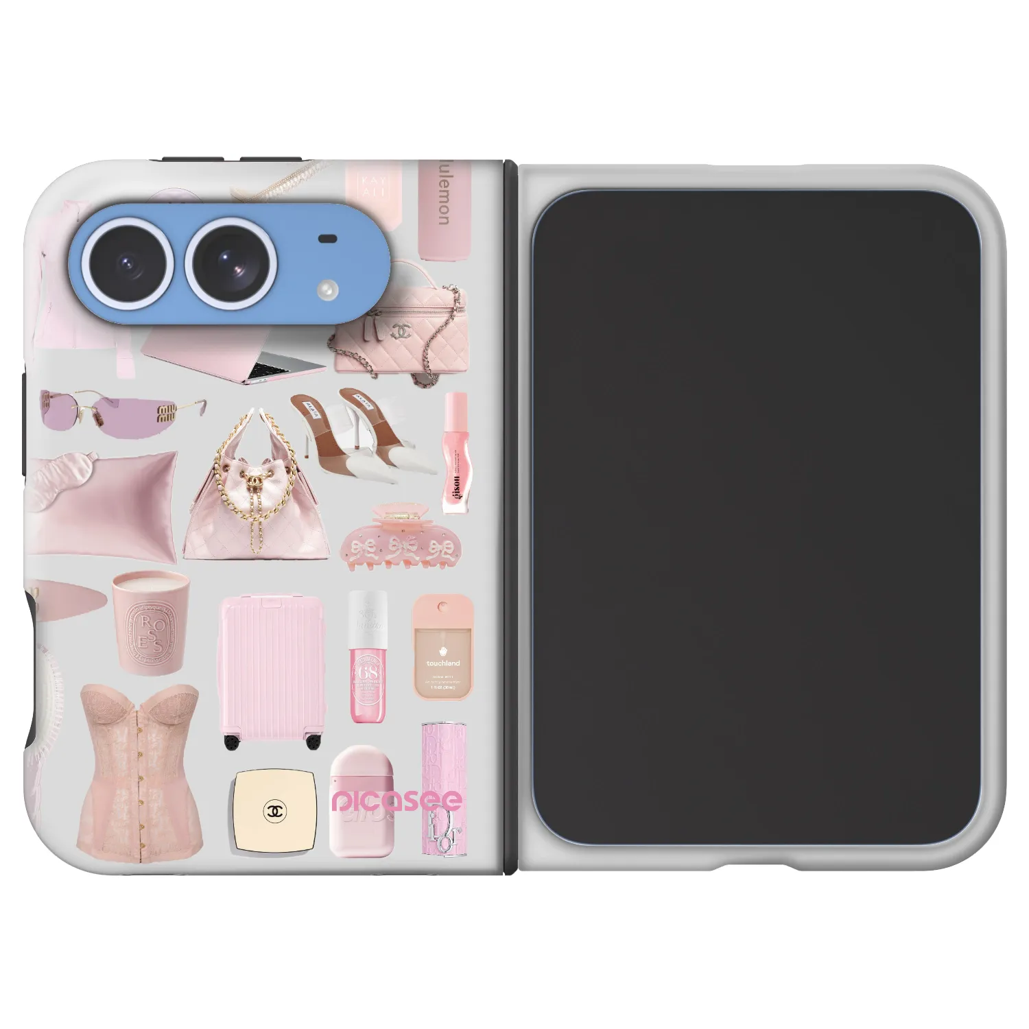 Picasee Fashion Case MagSafe na Apple iPhone Duo - Glam Babe