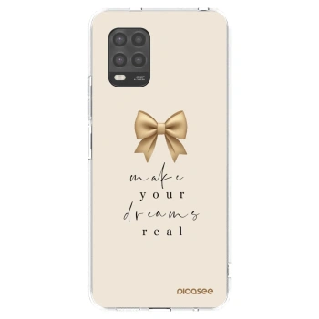 Picasee silikonowe przeźroczyste etui na Xiaomi Mi 10 Lite - Golden Dream