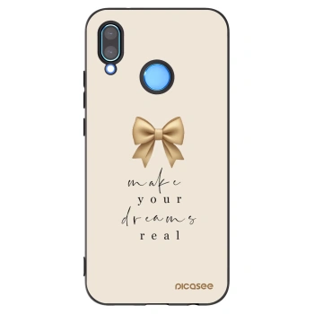 Picasee silikonowe czarne etui na Huawei P20 Lite - Golden Dream