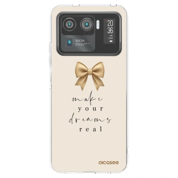 Picasee silikonowe przeźroczyste etui na Xiaomi Mi 11 Ultra - Golden Dream