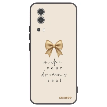 Picasee silikonowe czarne etui na Vivo Y72 5G - Golden Dream