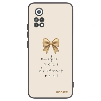 Picasee silikonowe czarne etui na Xiaomi Poco X4 Pro 5G - Golden Dream