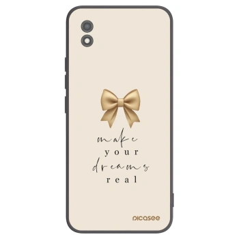 Picasee silikonowe czarne etui na Realme C11 (2021) - Golden Dream