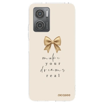 Picasee silikonowe przeźroczyste etui na Xiaomi Redmi 10 5G - Golden Dream