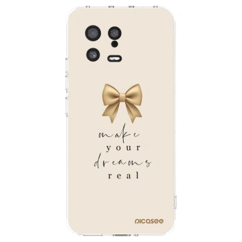 Picasee silikonowe przeźroczyste etui na Xiaomi 13 - Golden Dream
