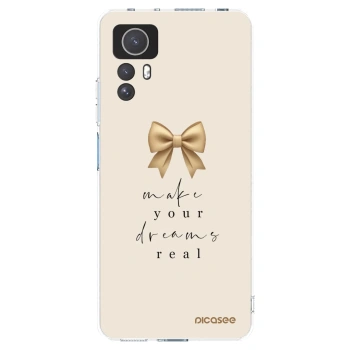 Picasee silikonowe przeźroczyste etui na Xiaomi Redmi Note 12S - Golden Dream